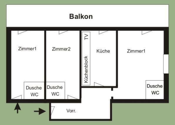 Apartments Jaeger ترينس المظهر الخارجي الصورة